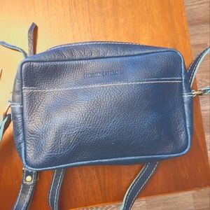 Portland Leather Goods beautiful peackock colored crossbody